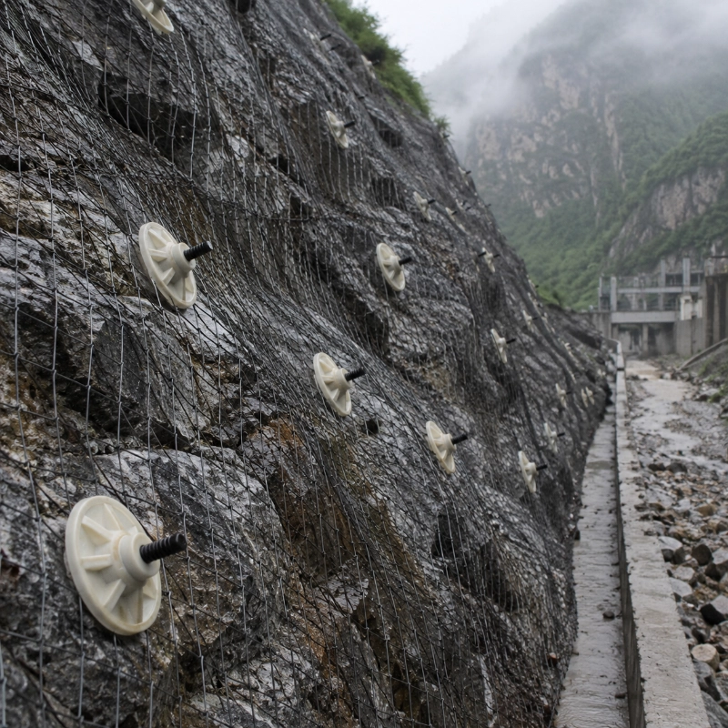 FRP hollow rock bolts for Mountain engineering
