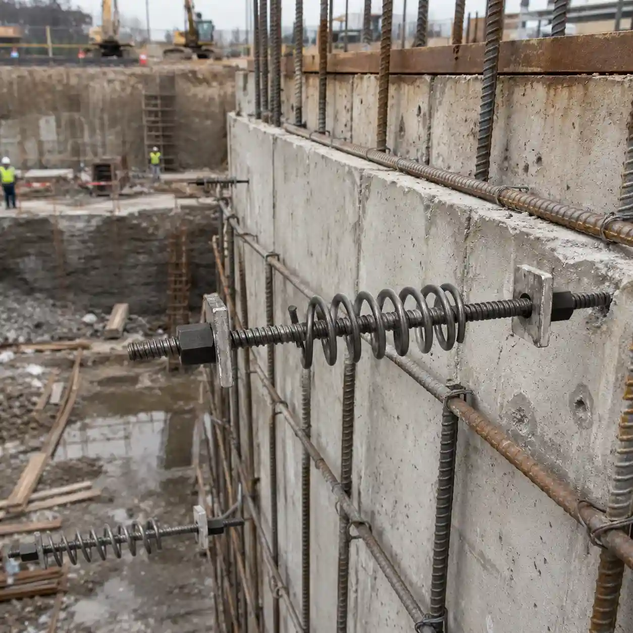 PSB500 Foundation Anti Floating Anchor Application