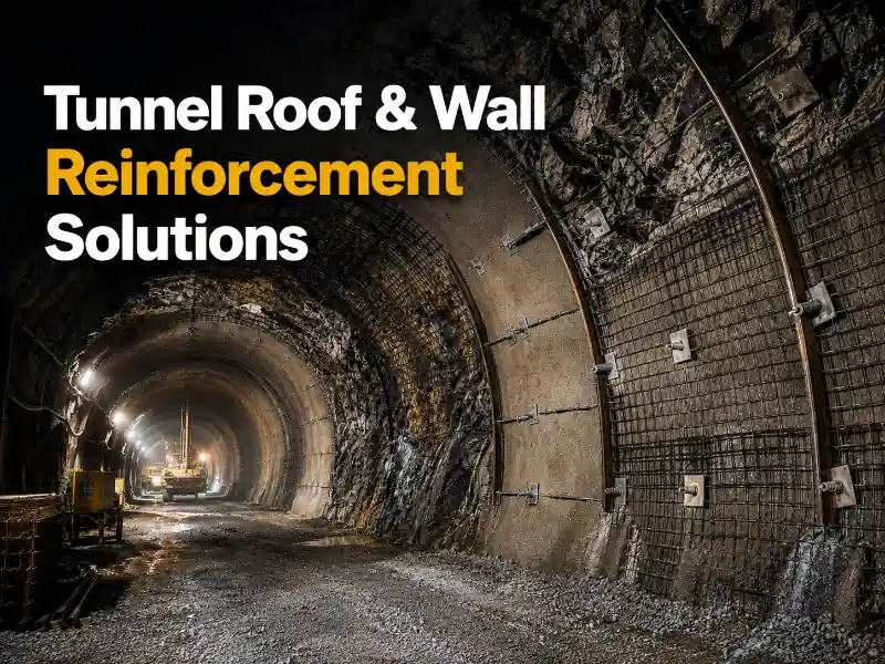 Tunnel Roof and Wall Reinforcement Solutions