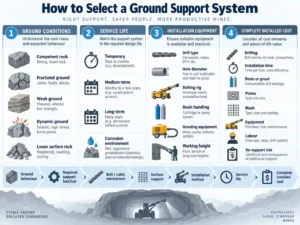 how to select mining ground support system how to select mining ground support system