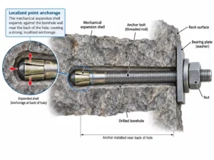mechanical expansion shell anchor cross section mechanical expansion shell anchor cross section