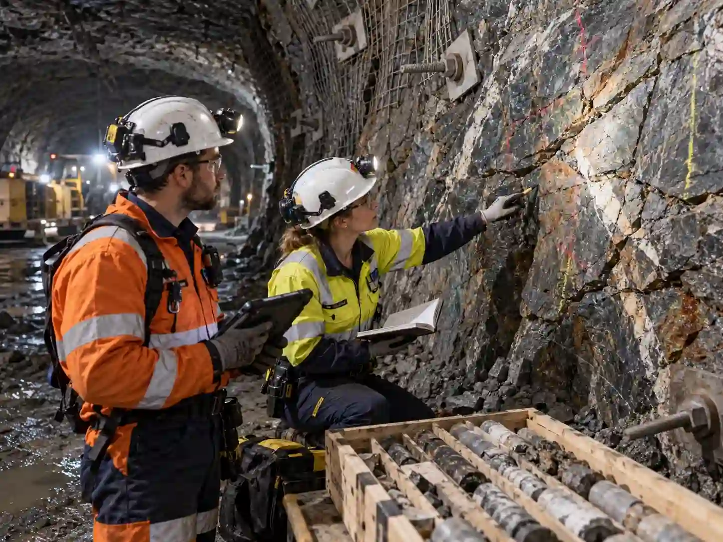 geotechnical rock mass mapping rmr assessment